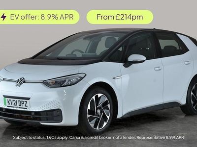 White Used 2021 VW ID.3 Pro Performance Hatchback | £14,212 (Good price)