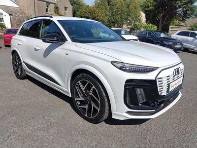 White Used 2025 Audi Q6 e-tron Advanced SUV | £53,995 (Super price)