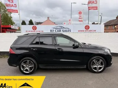 Usado Mercedes GLE250 AMG line 2017