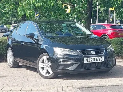 Used Seat Leon FR 150 HP (110 kW) 2020 Black Hatchback
