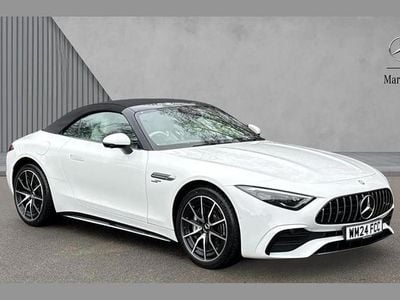 White Used 2024 Mercedes SL43 AMG Cabriolet | £69,795