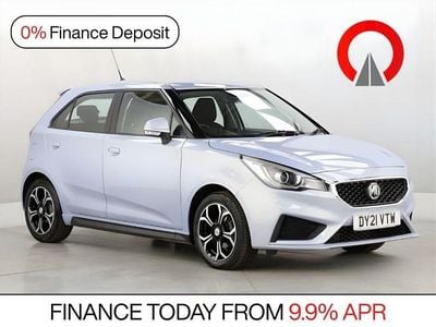 Used MG MG3 Excite 106 HP (77 kW) 2021 Silver Hatchback