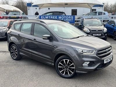 Used Ford Kuga ST-Line 120 HP (88 kW) 2017 Grey SUV