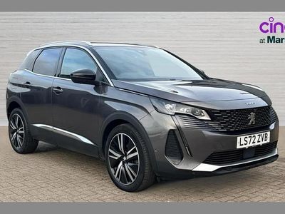 Grey Used 2022 Peugeot 3008 Premium SUV | £19,291 (Fair price)
