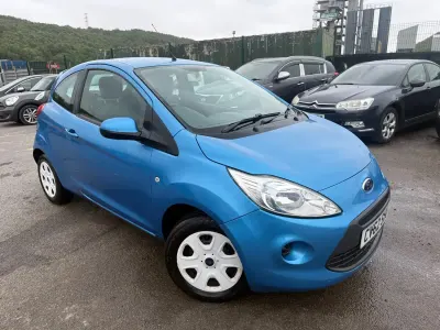 Begagnad Ford Ka 69 HK (50 kW) 2012 Blå Halvkombi
