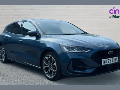 Used Ford Focus ST-Line X 125 HP (91 kW) 2023 Blue Hatchback