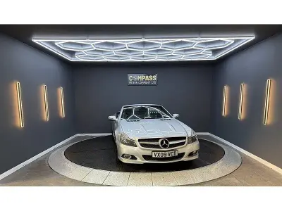 Used Mercedes SL350 315 HP (231 kW) 2009 Silver Cabriolet