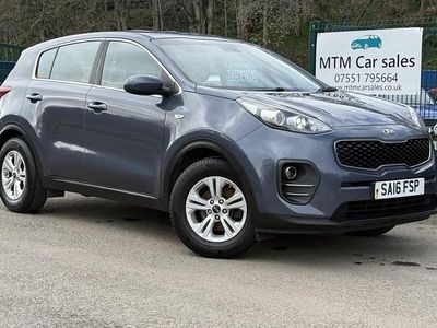 Usado Kia Sportage 2016 Azul SUV