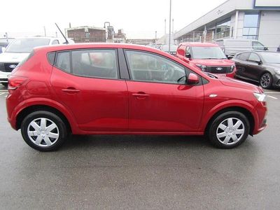 Used Dacia Sandero Expression 100 HP (73 kW) 2023 Fusion red Hatchback