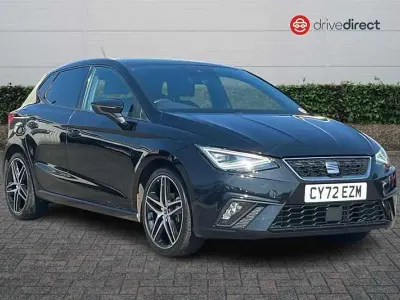 Used Seat Ibiza FR 95 HP (69 kW) 2023 Black Hatchback
