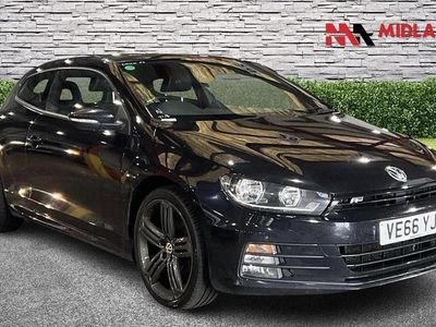 Used VW Scirocco R-line 150 HP (110 kW) 2016 Black Coupe
