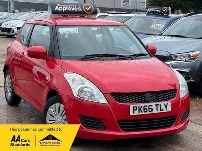 Red Used 2016 Suzuki Swift Hatchback | £3,275 (Super price)
