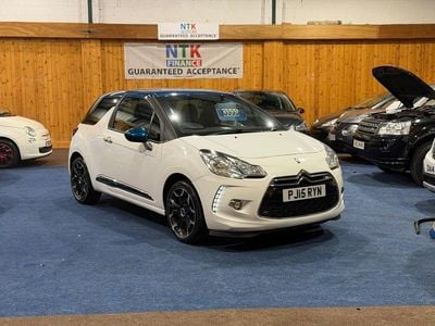 White Used 2015 Citroën DS3 PureTech Hatchback | £3,495 (A bit pricey)