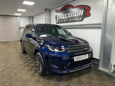 Begagnad Land Rover Discovery Sport SE Dynamic 2020 Blå SUV