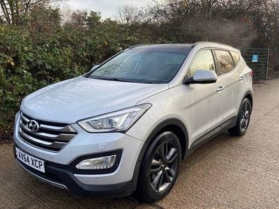 Silver Used 2014 Hyundai Santa Fe Premium SE SUV | £4,995 (Good price)