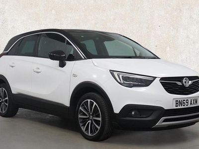 Used Vauxhall Crossland X Elite 131 HP (96 kW) 2019 White SUV