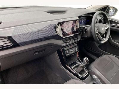 Used VW T-Cross Black Edition 95 HP (69 kW) 2023 White SUV