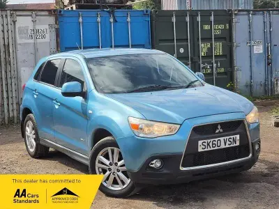 Used Mitsubishi ASX 150 HP (110 kW) 2010 Blue SUV