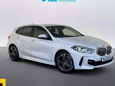 Used BMW 118 M Sport 136 HP (100 kW) 2023 White Hatchback