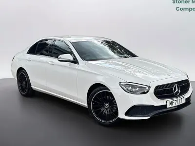 Used Mercedes E220 194 HP (142 kW) 2021 White Sedan