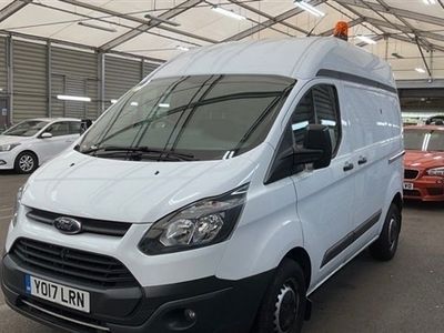 used Ford Transit Custom 2.0 290 104 BHP SWB HIGH ROOF !!!N EURO 6 EX VIRGIN WITH A/C AND RACKING ETC !!!
