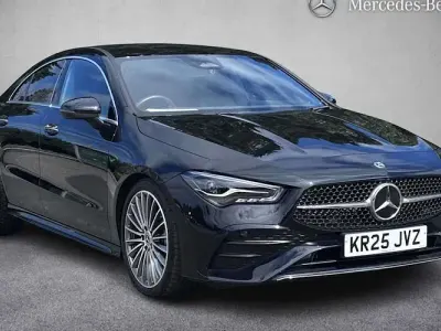 Used Mercedes CLA180 AMG line 136 HP (100 kW) 2025 Black Sedan
