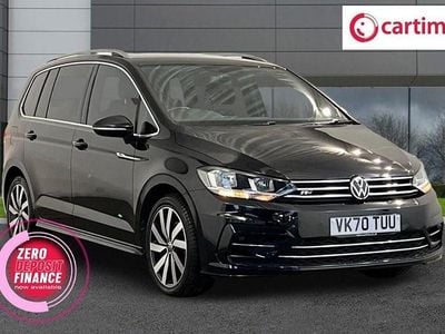 Used VW Touran R-line 150 HP (110 kW) 2020 Black MPV