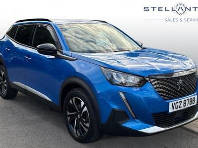 Blue Used 2022 Peugeot 2008 Allure Premium SUV | £14,211 (Good price)