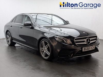 Black Used 2018 Mercedes E200 AMG line Sedan | £18,150 (Fair price)