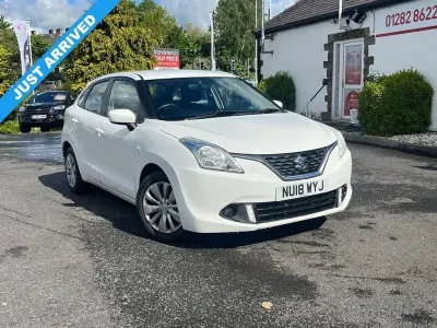 Używany Suzuki Baleno SZ3 90 KM (66 kW) 2018 Biały Hatchback