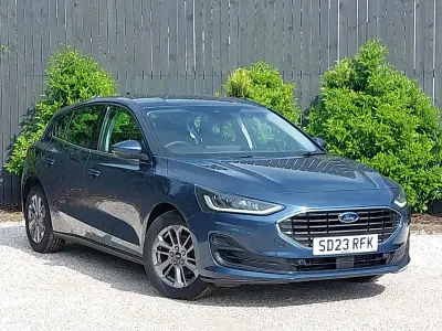 Used Ford Focus Titanium 125 HP (91 kW) 2023 Blue Hatchback