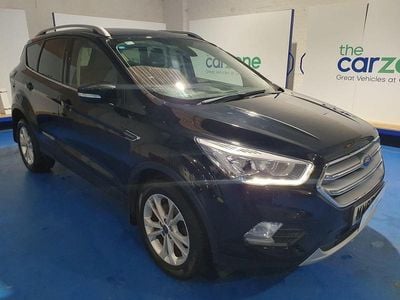 Used Ford Kuga Titanium 120 HP (88 kW) 2017 Black SUV