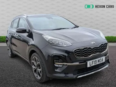 Used Kia Sportage GT-Line 136 HP (100 kW) 2019 Black SUV