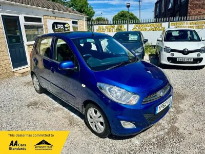 Used Hyundai i10 Style 86 HP (63 kW) 2012 Blue Hatchback