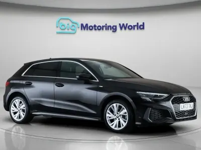 Used Audi A3 Sportback S-Line 204 HP (150 kW) 2023 Black Hatchback