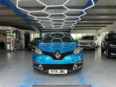 Used Renault Captur Dynamique 90 HP (66 kW) 2014 Blue SUV
