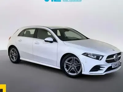 Used Mercedes A180 Executive 116 HP (85 kW) 2019 White Hatchback