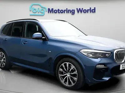 Used BMW X5 M Sport 394 HP (289 kW) 2021 Blue SUV