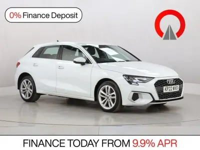 Used Audi A3 e-tron Sport 204 HP (150 kW) 2022 White Hatchback