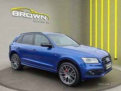 Used Audi Q5 S-line plus 190 HP (139 kW) 2016 Blue SUV