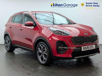 Used Kia Sportage GT-Line 136 HP (100 kW) 2019 Red SUV