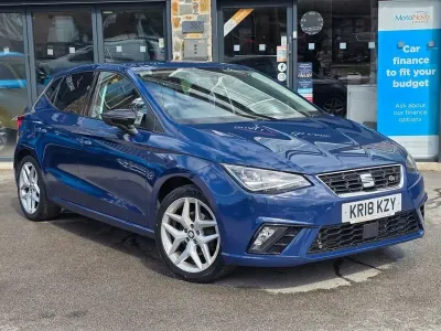 Używany Seat Ibiza FR 115 KM (84 kW) 2018 Niebieski Hatchback