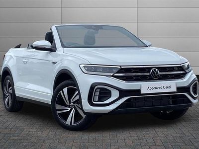 Ny VW T-Roc Cabriolet R-line 150 HK (110 kW) 2026 Vit Cab