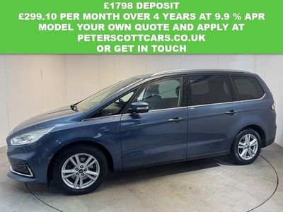 Used Ford Galaxy Titanium 150 HP (110 kW) 2020 Blue MPV