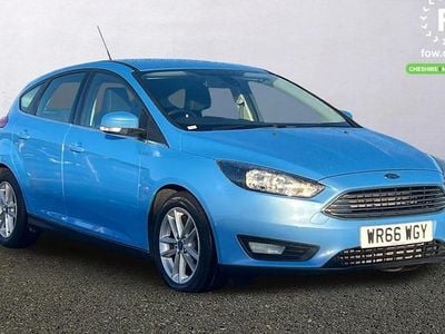 Blue Used 2016 Ford Focus Zetec Hatchback | £9,199 (Good price)