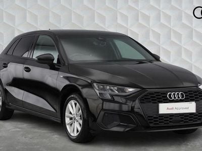 Used Audi A3 Sportback 2020 Black Hatchback