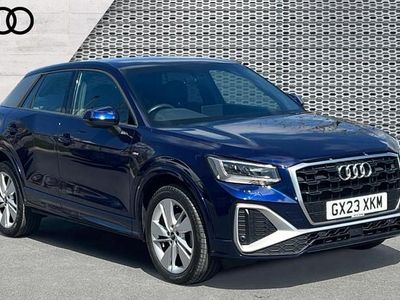 Used Audi Q2 S-Line 150 HP (110 kW) 2023 Blue SUV