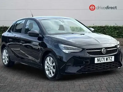 Used Vauxhall Corsa 75 HP (55 kW) 2021 Black Hatchback