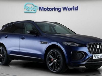 Begagnad Jaguar F-Pace R-Dynamic 204 HK (150 kW) 2022 Blå SUV