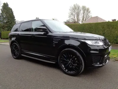 Second-hand Land Rover Range Rover Sport SVR 2017 Negru SUV